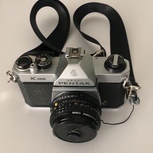 Vintage Pentax K1000 35mm SLR